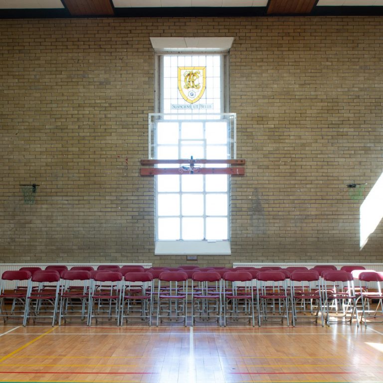 hall with chairs