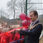 The Mayor of trafford opens the new facilities