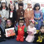 children dressed up for World Book Day