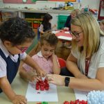 students learning about maths