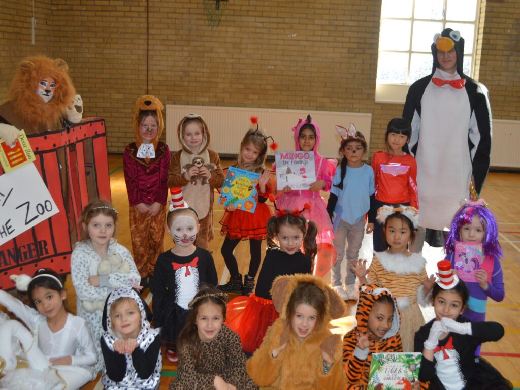 Students dress as zoo animals