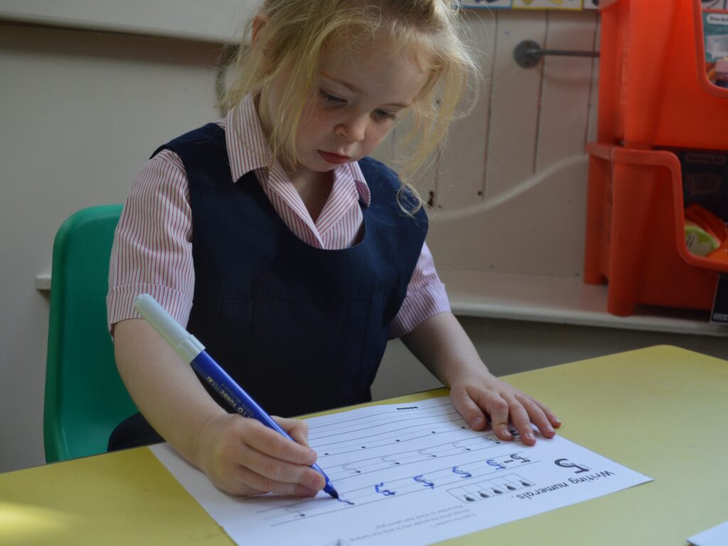 Early number writing