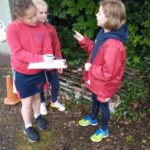Netball girls discussion