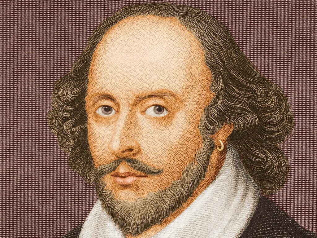 Painting of William Shakespeare