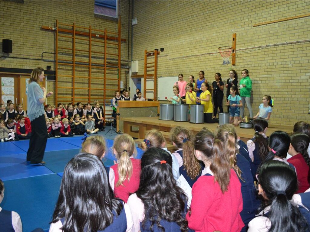 school assembly