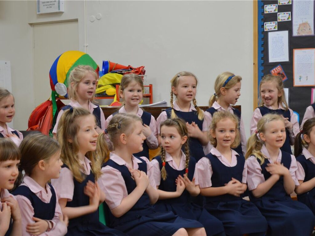 students in class